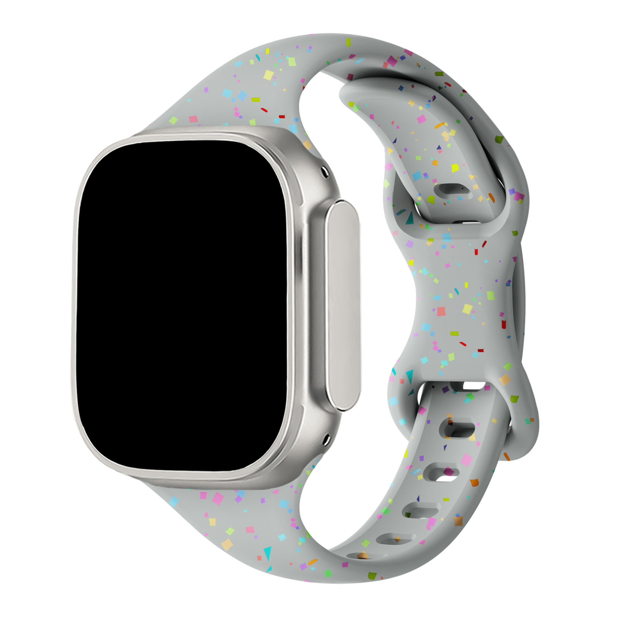 Sakura Confetti Silicone Band - Poly Bands