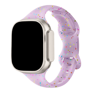 Sakura Confetti Silicone Band - Poly Bands