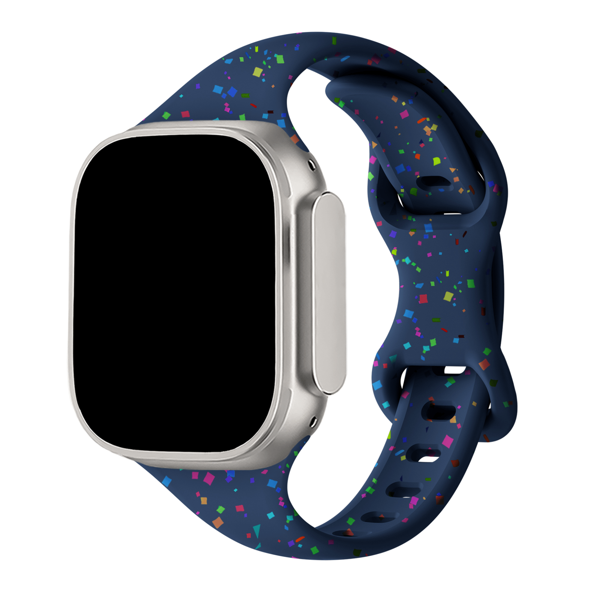 Sakura Confetti Silicone Band - Poly Bands