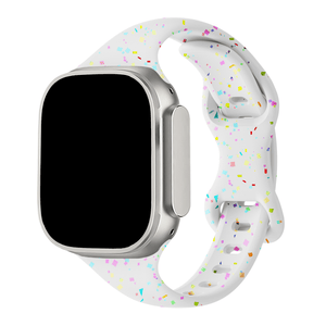 Sakura Confetti Silicone Band - Poly Bands