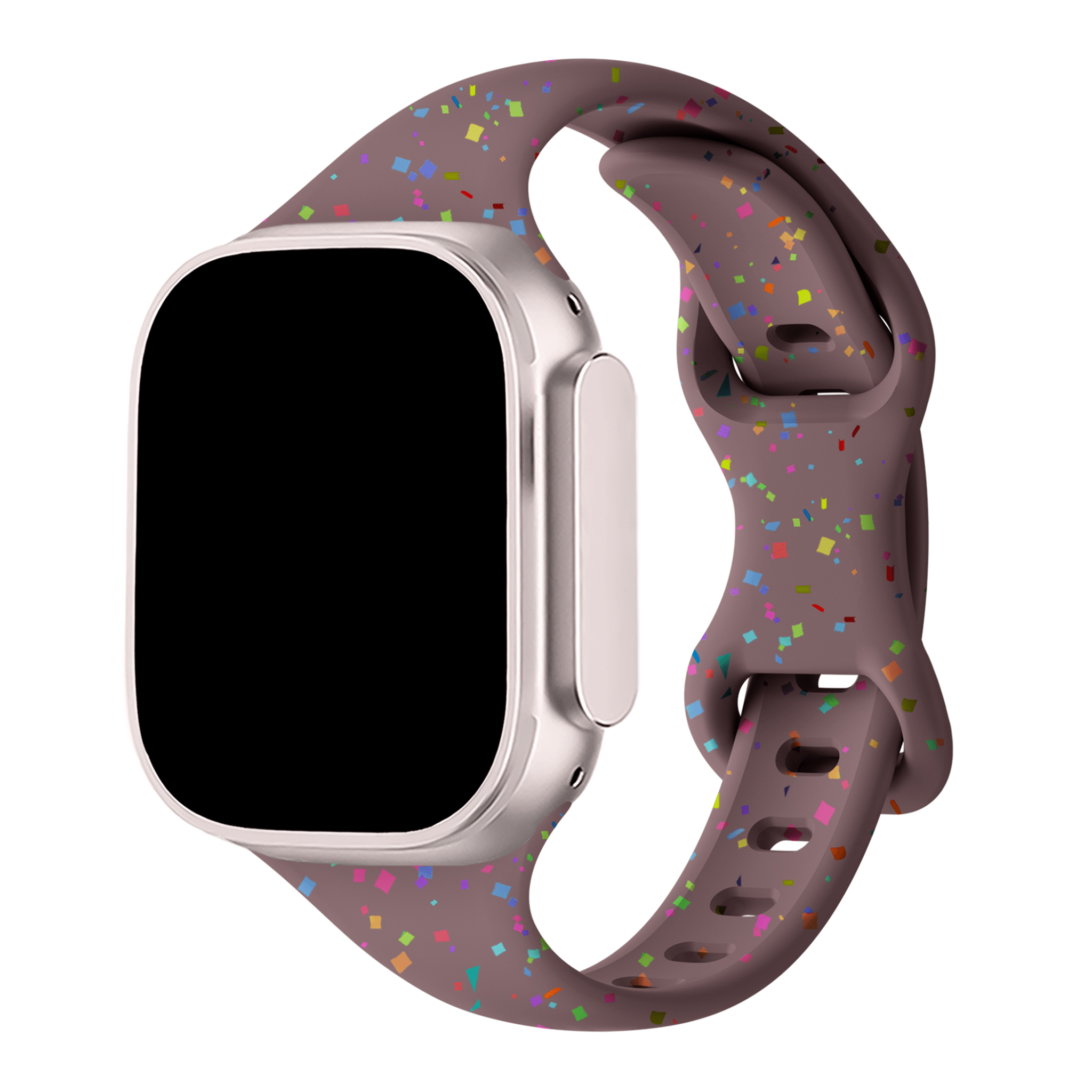 Sakura Confetti Silicone Band - Poly Bands