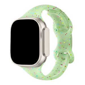 Sakura Confetti Silicone Band - Poly Bands