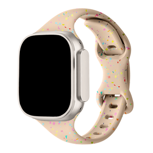Sakura Confetti Silicone Band - Poly Bands