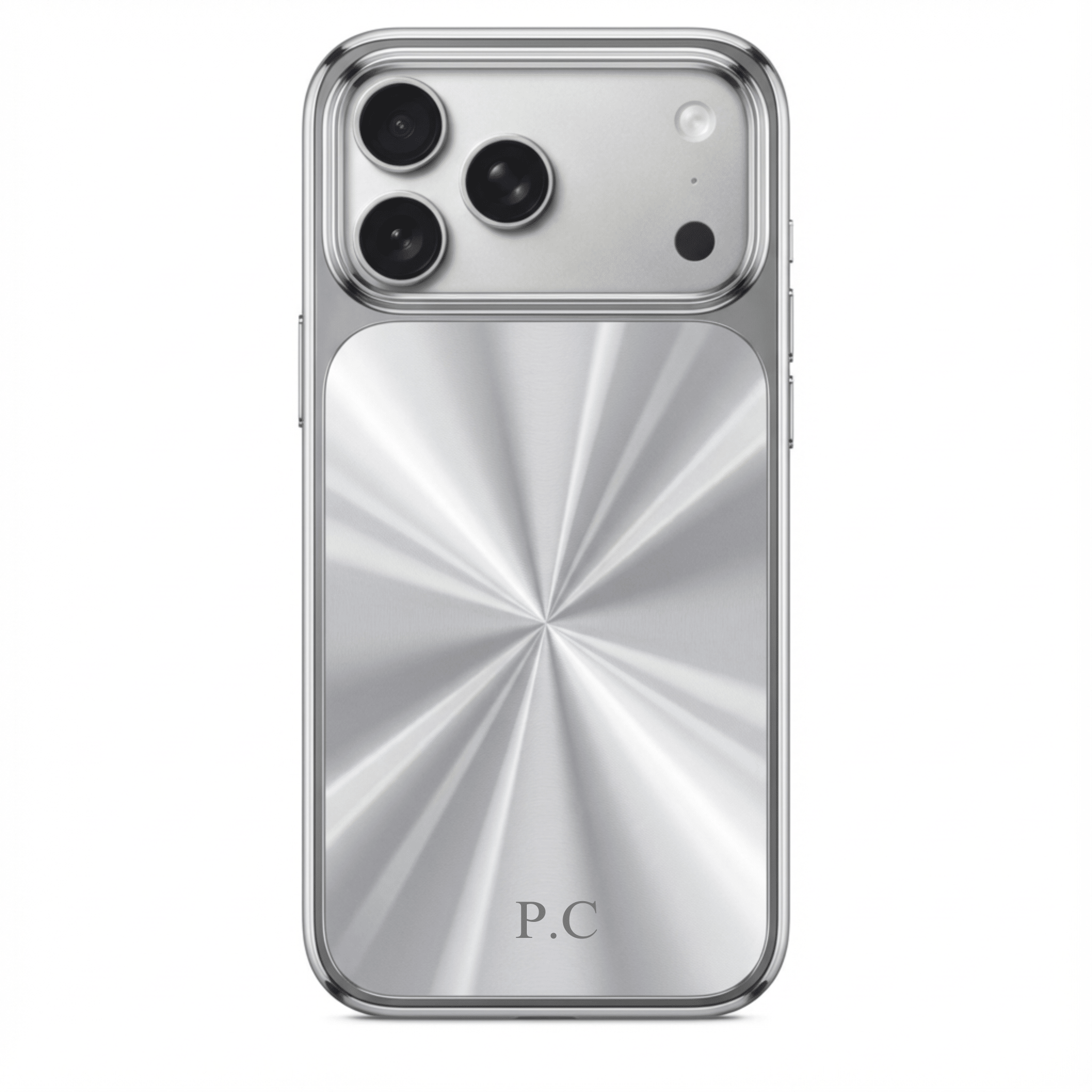 Silver Flashy iPhone Case - Poly Bands